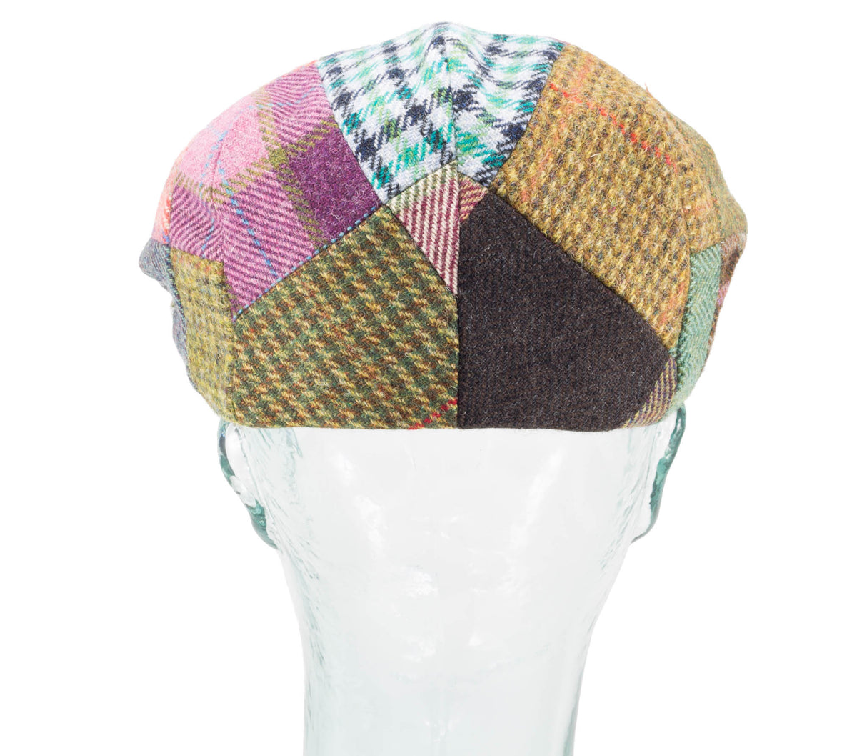 Vintage Style Bright Patchwork Cap