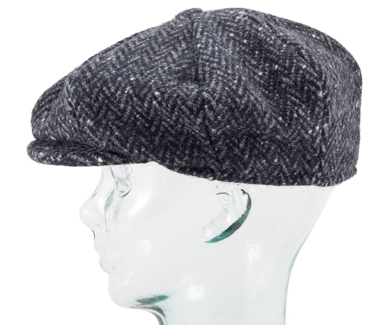 Handwoven Tweed - Eight Piece Cap