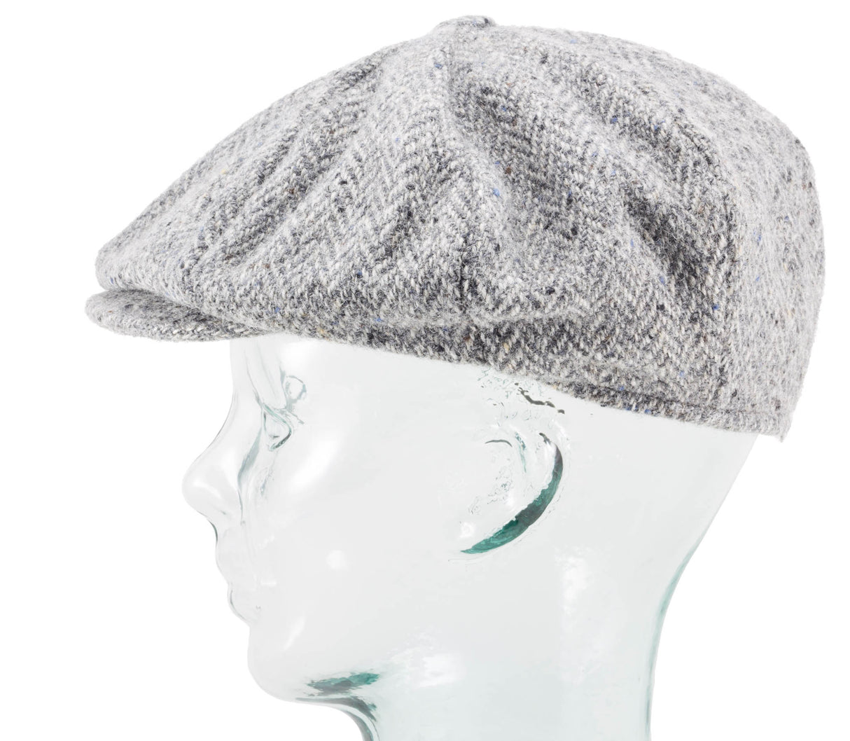 Handwoven Tweed - Eight Piece Cap