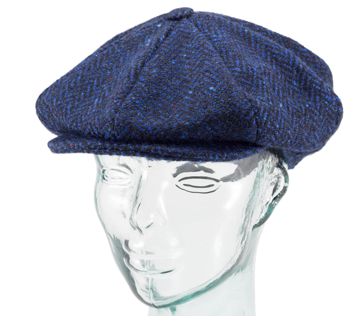 Handwoven Tweed - Eight Piece Cap