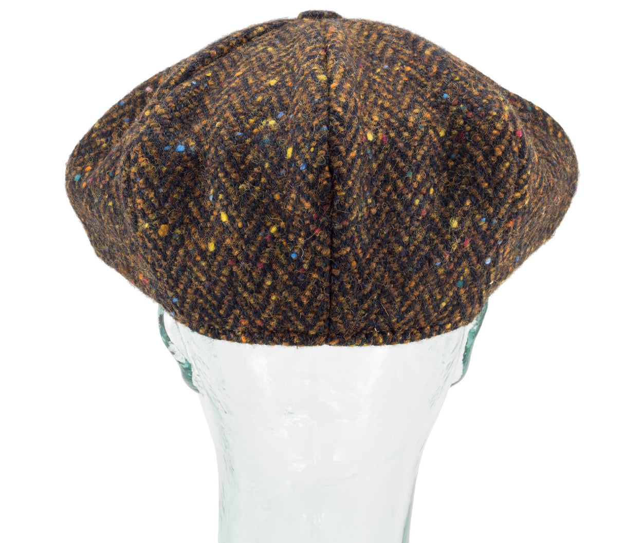 Handwoven Tweed - Eight Piece Cap