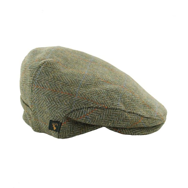 Mucros Weavers Irish Tweed Trinity Flat Cap