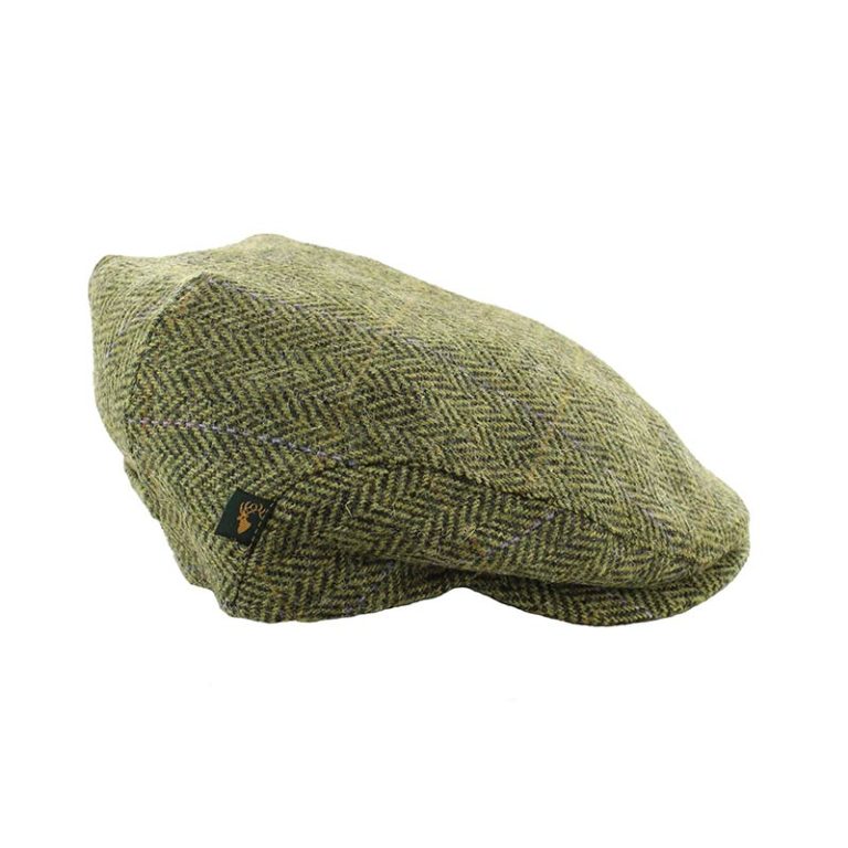 Mucros Weavers Irish Tweed Trinity Flat Cap
