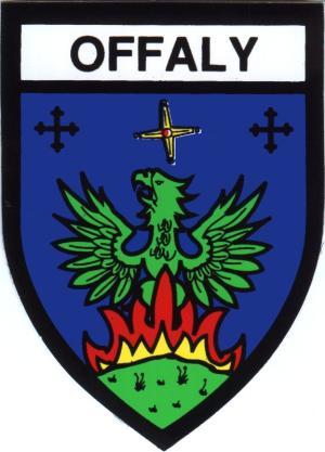 Irish County Car Sticker - Offaly