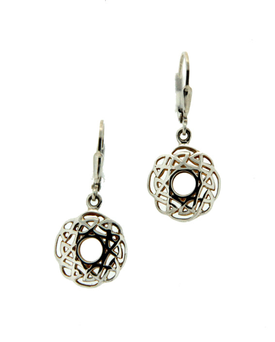 Women's Window To The Soul Scalloped Earrings