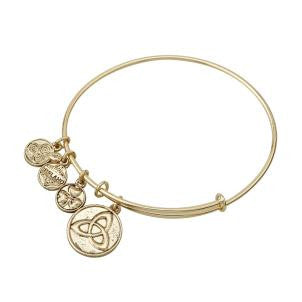 Trinity Knot Charm Bangle
