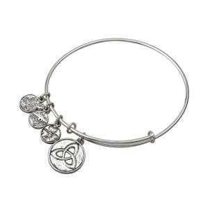 Trinity Knot Charm Bangle