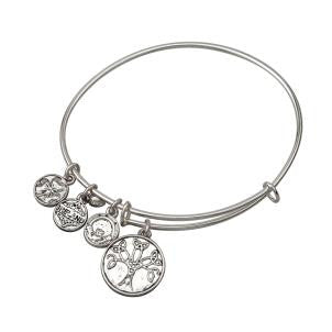 Tree of Life Charm Bangle