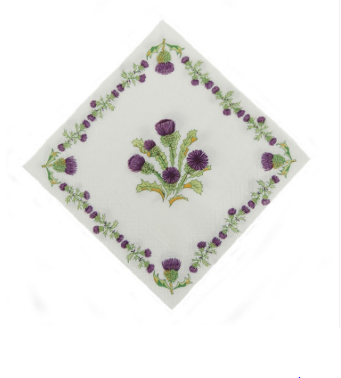 Scottish Themed Paper Napkins