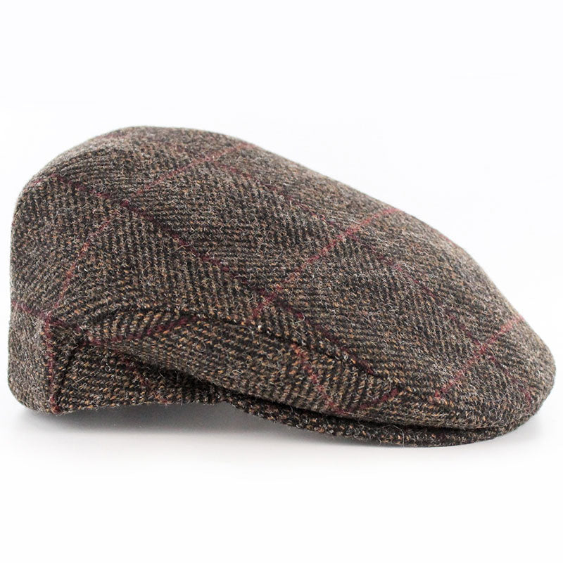 Mucros Weavers Irish Tweed Trinity Flat Cap