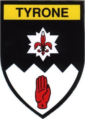 Irish County Car Sticker - Tyrone