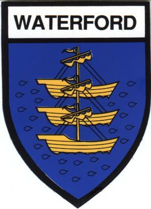 Irish County Car Sticker - Waterford