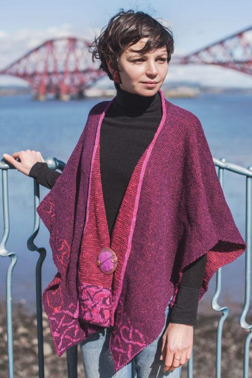 Wool and Linen Celtic Stole