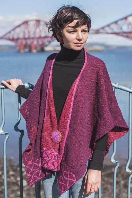 Wool and Linen Celtic Stole