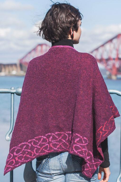 Wool and Linen Celtic Stole