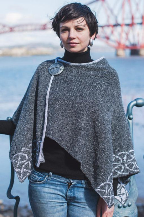 Wool and Linen Celtic Stole