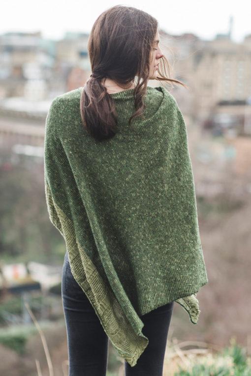 Irish Linen and Merino Wool Donegal Cape