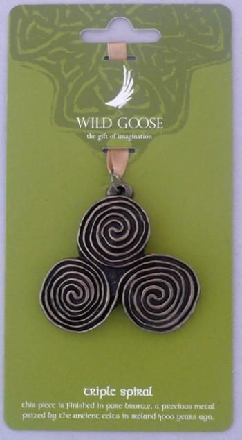 Triple Spiral Ornament