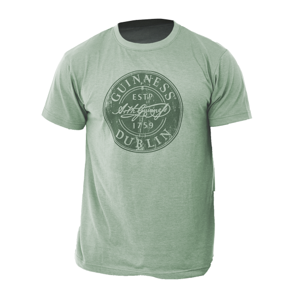 Guinness Green Bottle Cap Tee