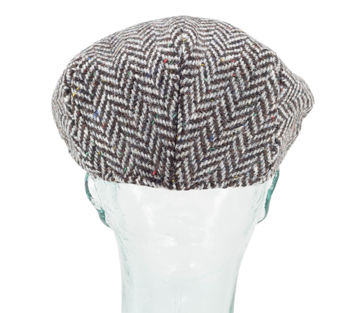 Wide Herringbone Tweed - Vintage Style Cap
