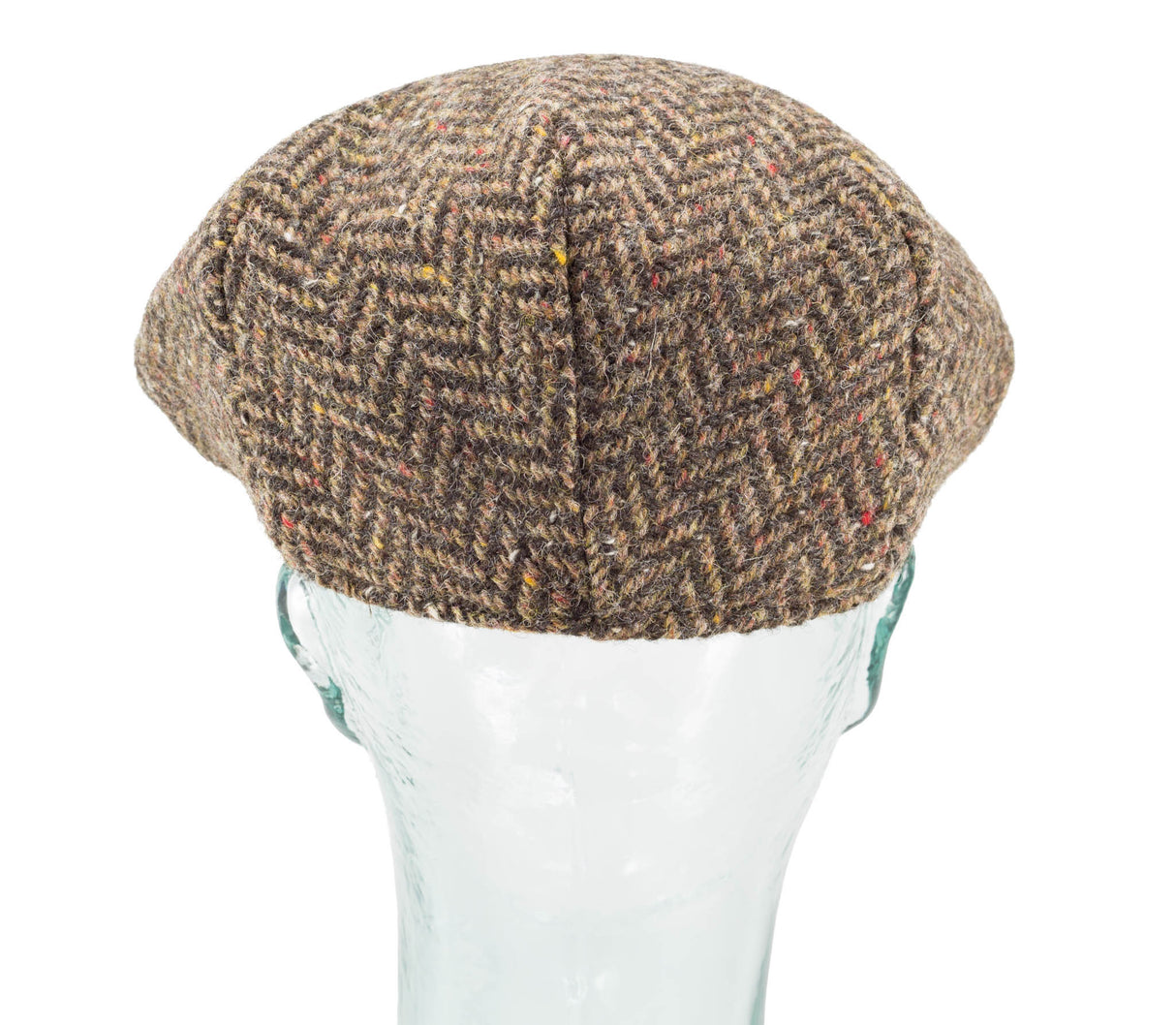 Wide Herringbone Tweed - Vintage Style Cap