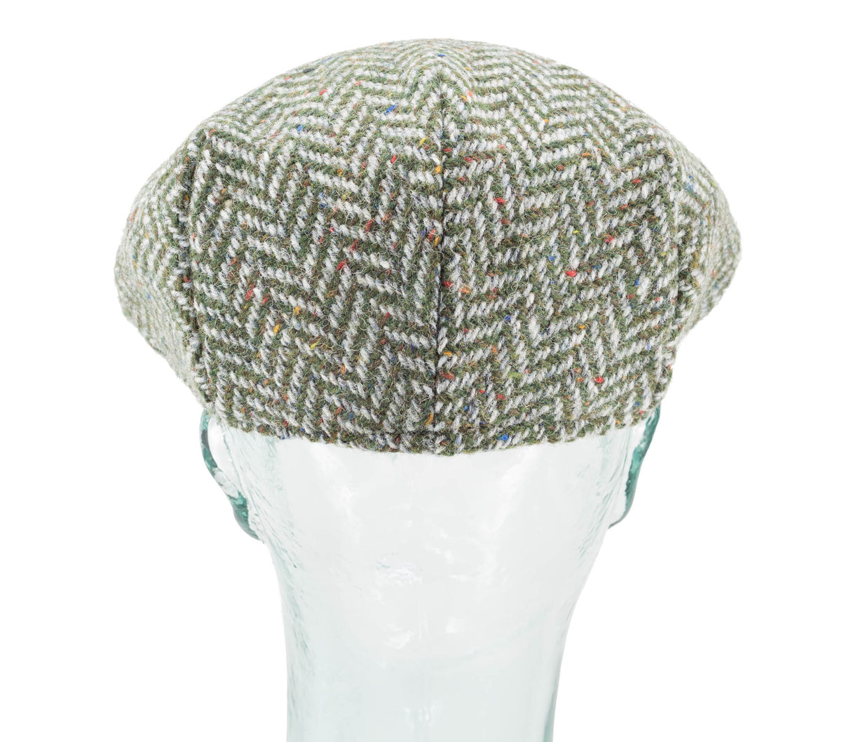 Wide Herringbone Tweed - Vintage Style Cap