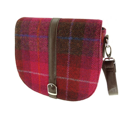 Harris Tweed Saddle Bag by Glen Appin - Beauly LB1000