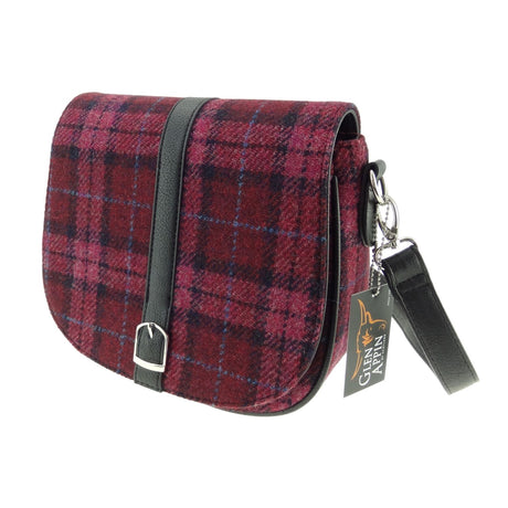 Harris Tweed Saddle Bag by Glen Appin - Beauly LB1000