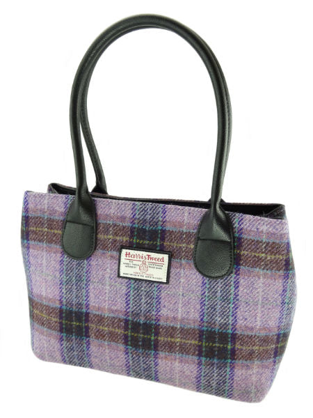 Classic Harris Tweed Handbag By Glen Appin - Cassley LB1003