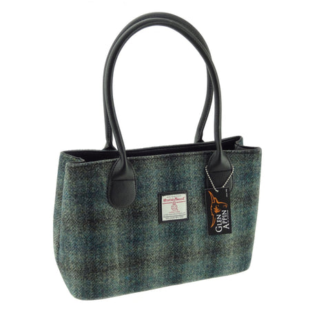 Classic Harris Tweed Handbag By Glen Appin - Cassley LB1003