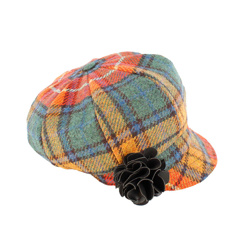 Mucros Weavers Women's Tweed Newsboy Hat - 60