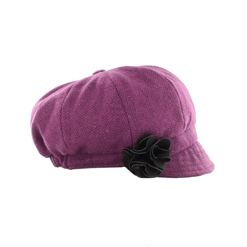 Mucros Weavers Women's Tweed Newsboy Hat - 845-163