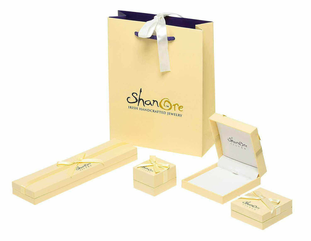SP2200 Trinity Knot Sterling Silver Necklace by Shanore