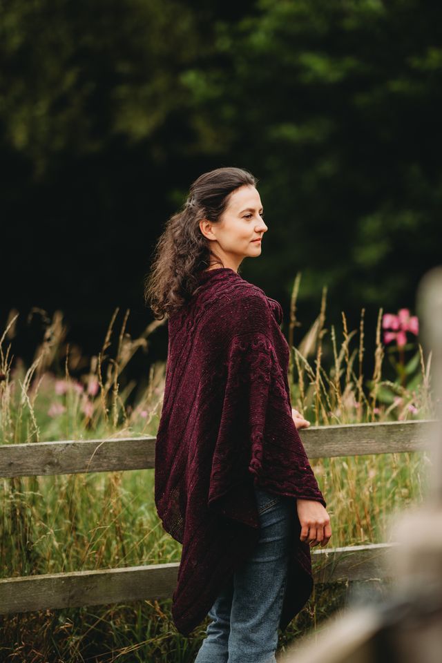 Women's Merino Wool Barra Shawl