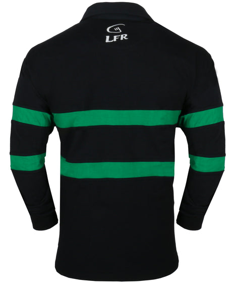 Ireland Shamrock Long Sleeve Striped Rugby Jersey