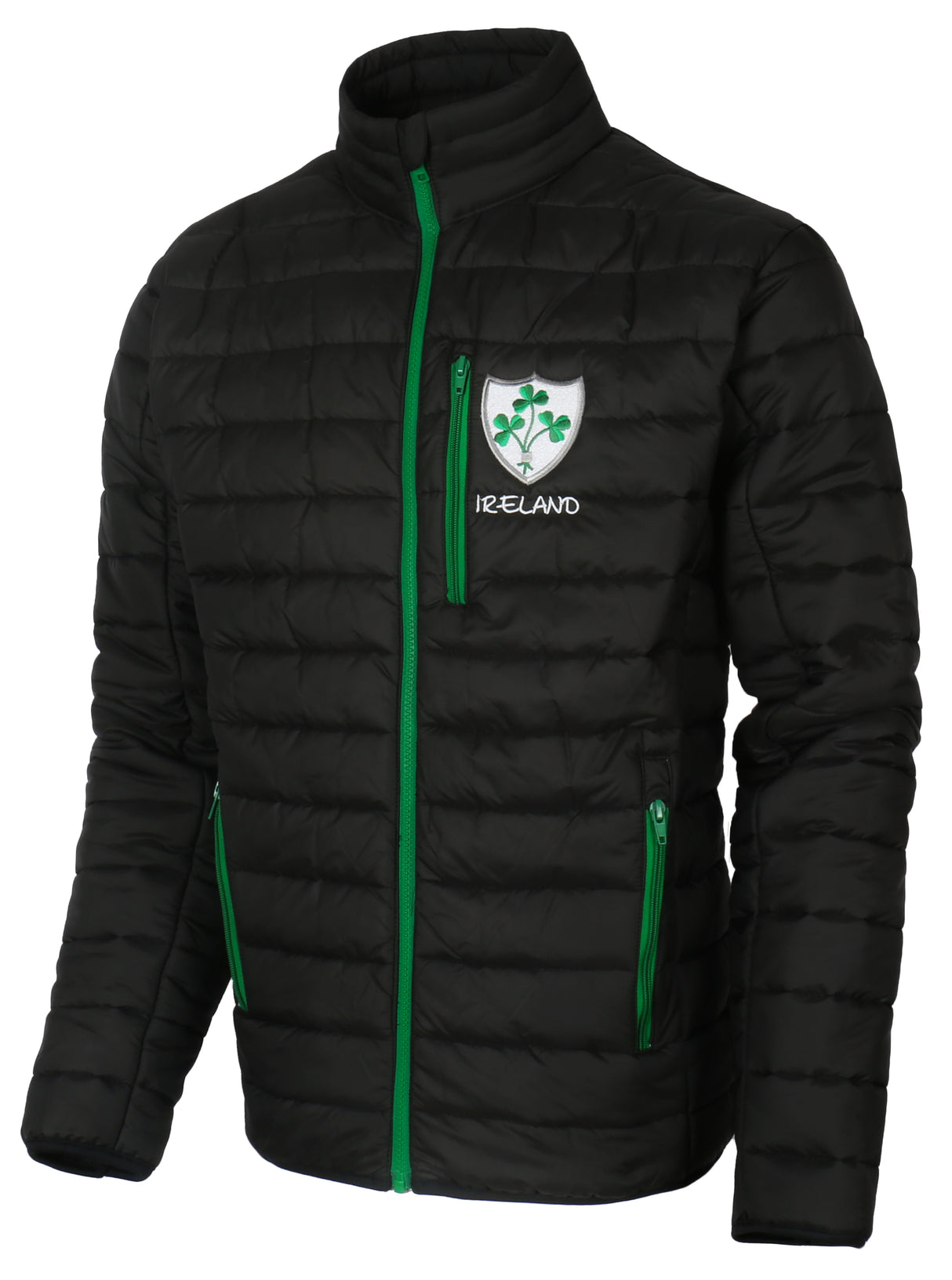 Ireland Rugby Shamrock Puffer Jacket