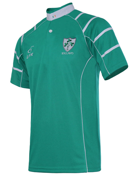 Emerald Green Ireland Breathable Rugby Jersey