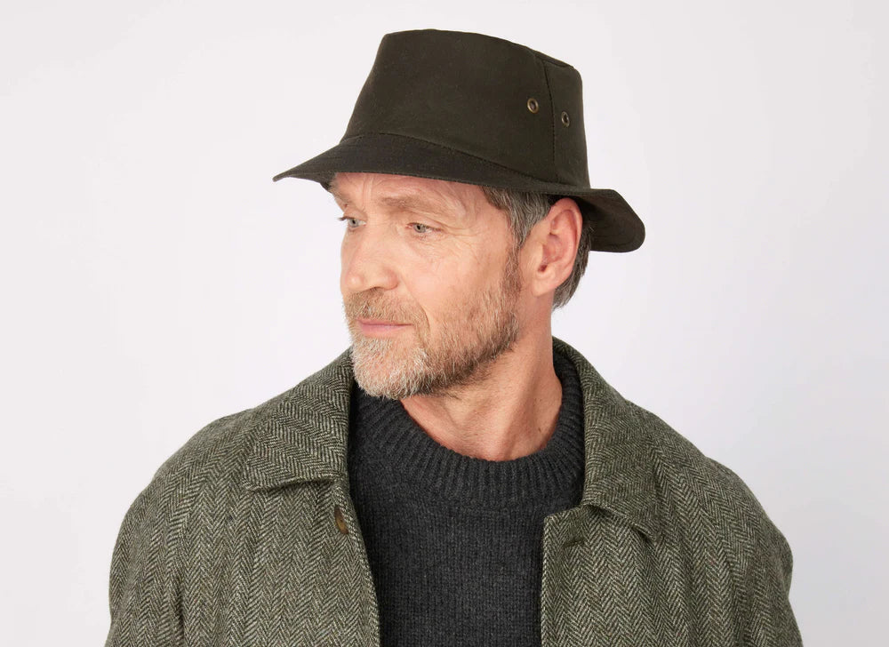 Irish Walking Hat - Waxed Cotton