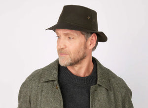 Irish Walking Hat - Waxed Cotton