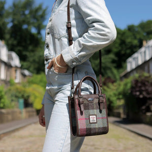 Harris Tweed 'Keltie' Tall Mini Tote Bag