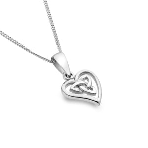 Trinity Knot Love Sterling Silver Pendant