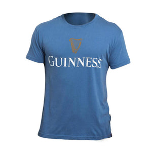 Guinness Premium Trademark Label Blue T-Shirt