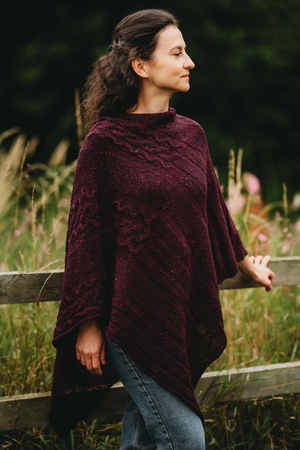 Women's Merino Wool Barra Shawl