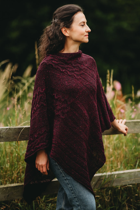 Women's Merino Wool Barra Shawl