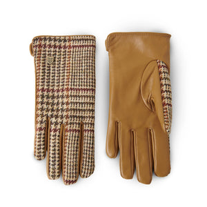 Women's Islander Harris Tweed and Genuine Leather Gloves