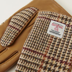Women's Islander Harris Tweed and Genuine Leather Gloves