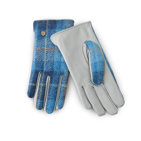 Women's Islander Harris Tweed and Genuine Leather Gloves