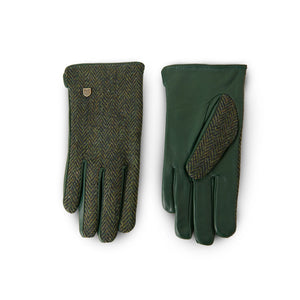 Women's Islander Harris Tweed and Genuine Leather Gloves