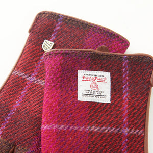 Women's Islander Harris Tweed and Genuine Leather Gloves