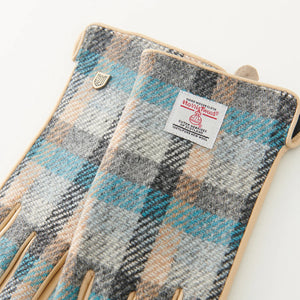 Women's Islander Harris Tweed and Genuine Leather Gloves
